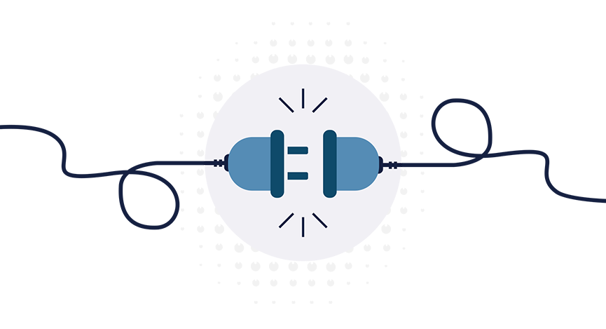 Mobile version of 404 error with a space theme illustration