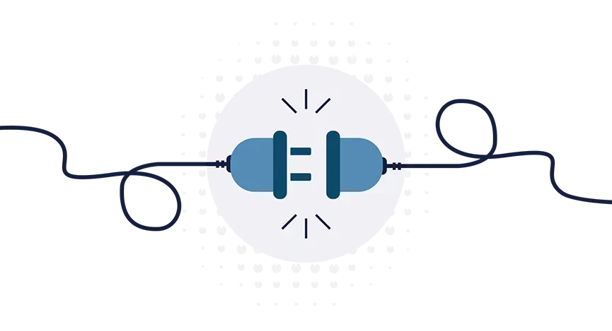 Mobile version of 404 error with a space theme illustration