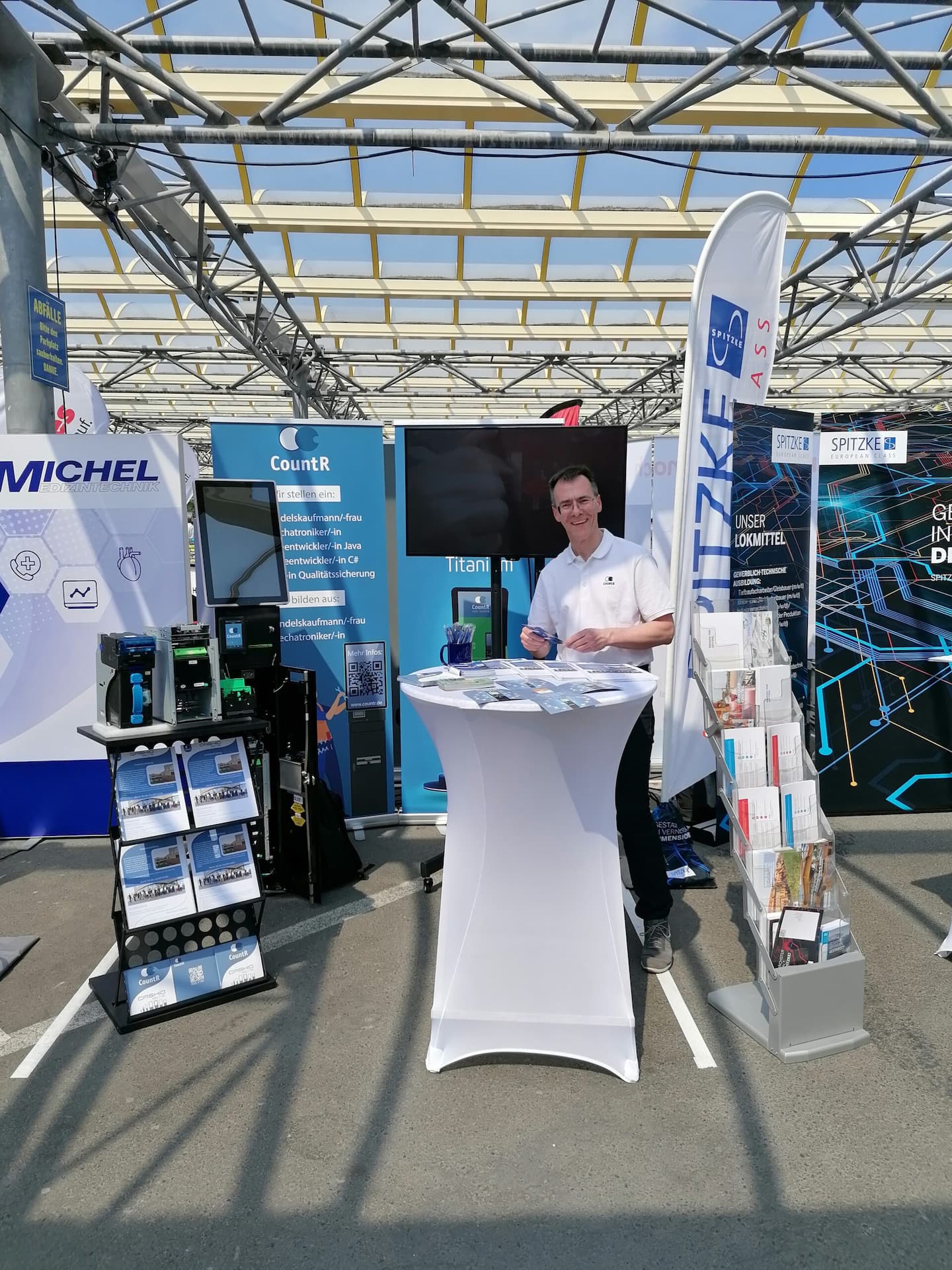 CountR at the Job Fair in Stahnsdorf