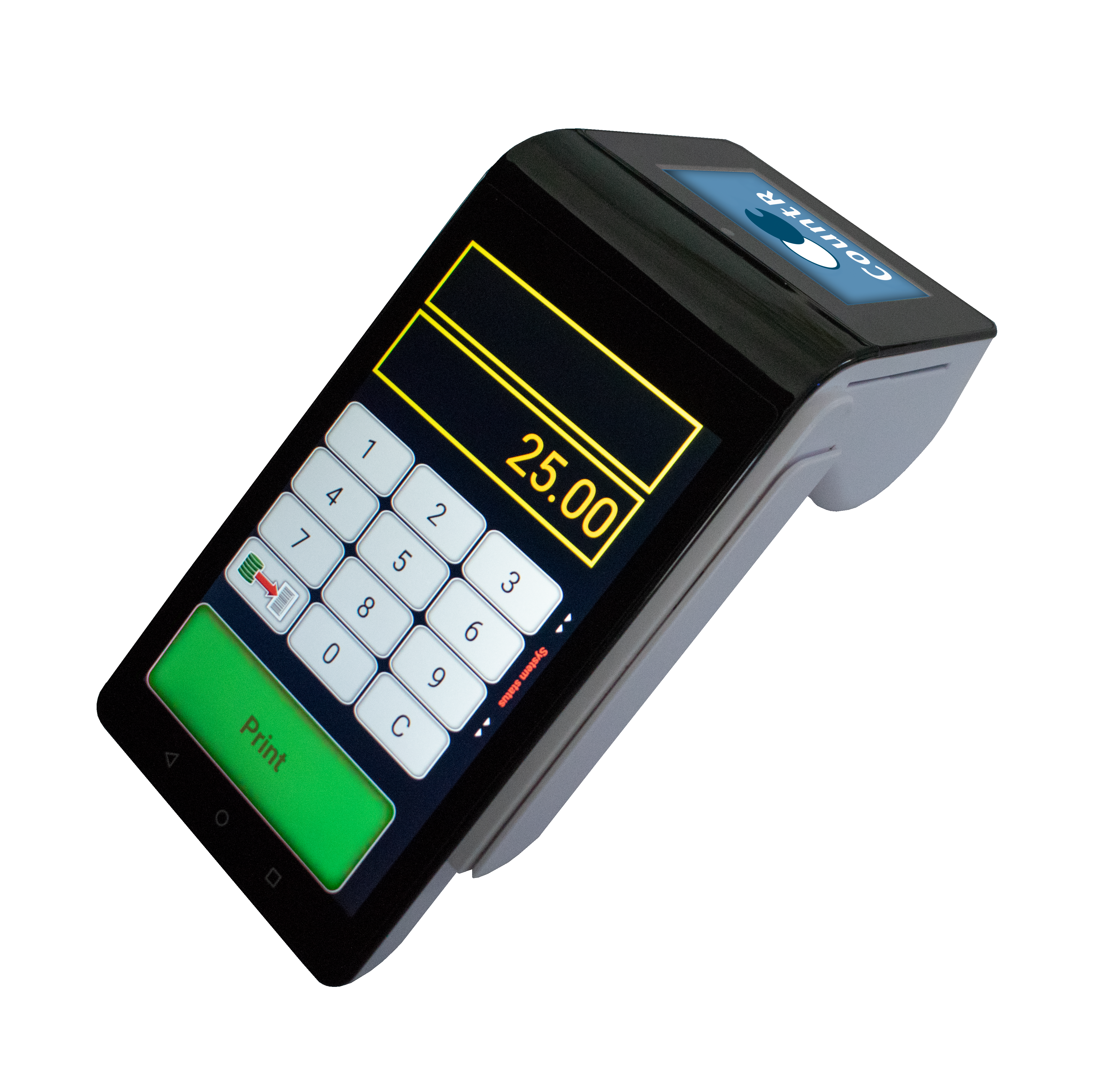 TITA Silver terminal with RFID and ticket redemption features